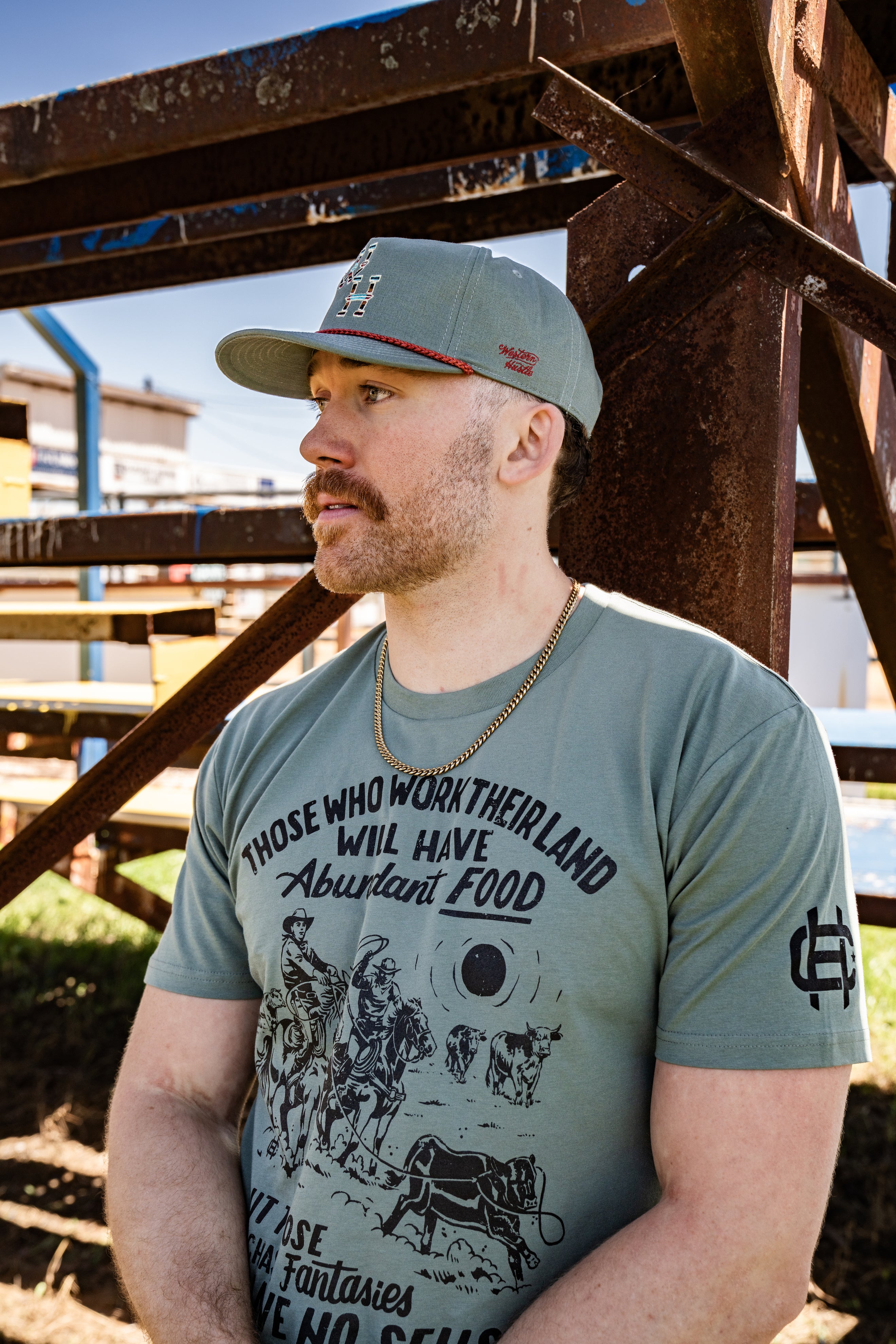 Proverbs 12:11 Tee - Image 4